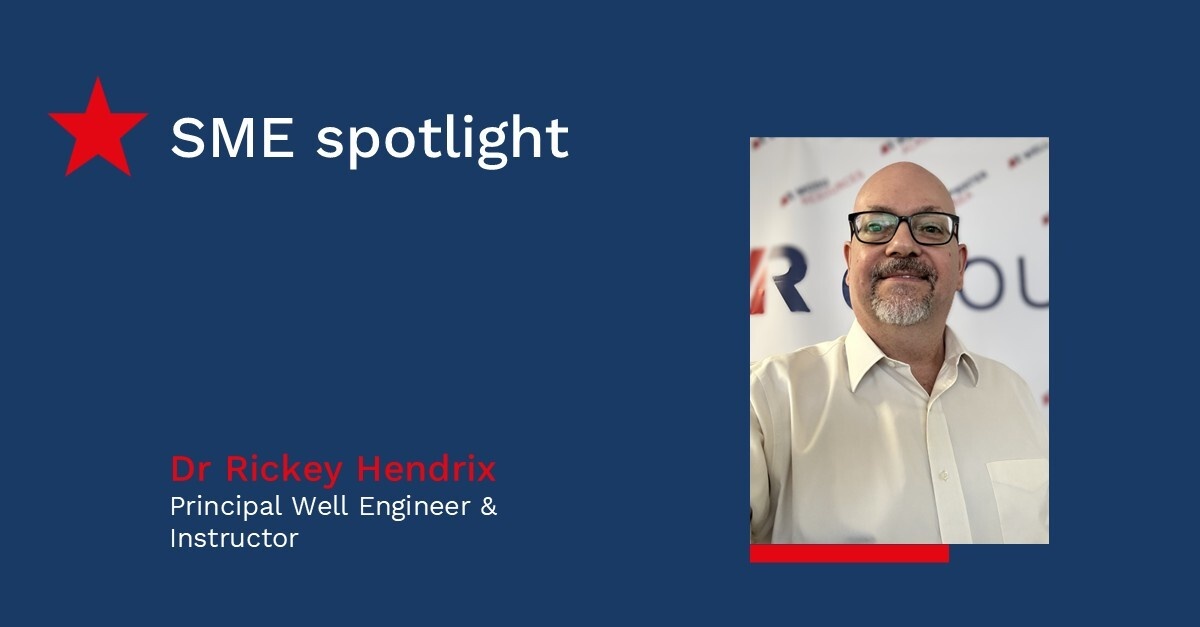 SME spotlight - Dr Rickey Hendrix